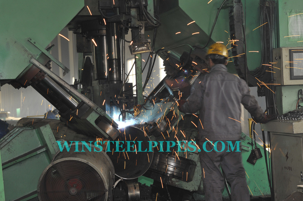 lsaw steel pipe mill 