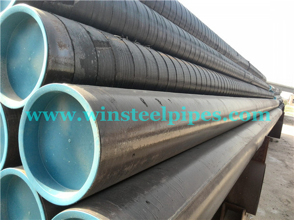 16 inch steel pipe with plastic end protector