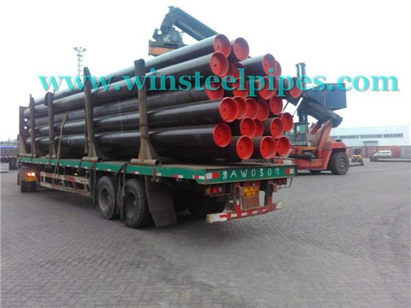 20 inch steel pipe with plastic end protector