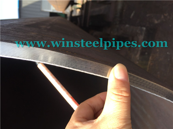 steel pipe end - bevelled (BE)