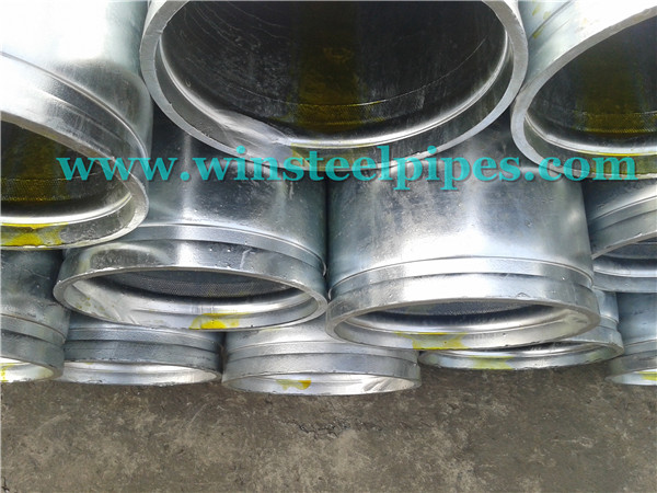 steel pipe end - grooved