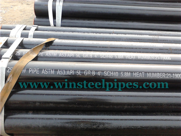 ASTM A53 pipe specification - ERW steel pipe