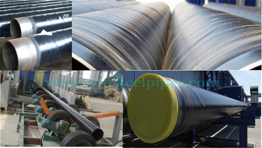 3PE coated steel pipe