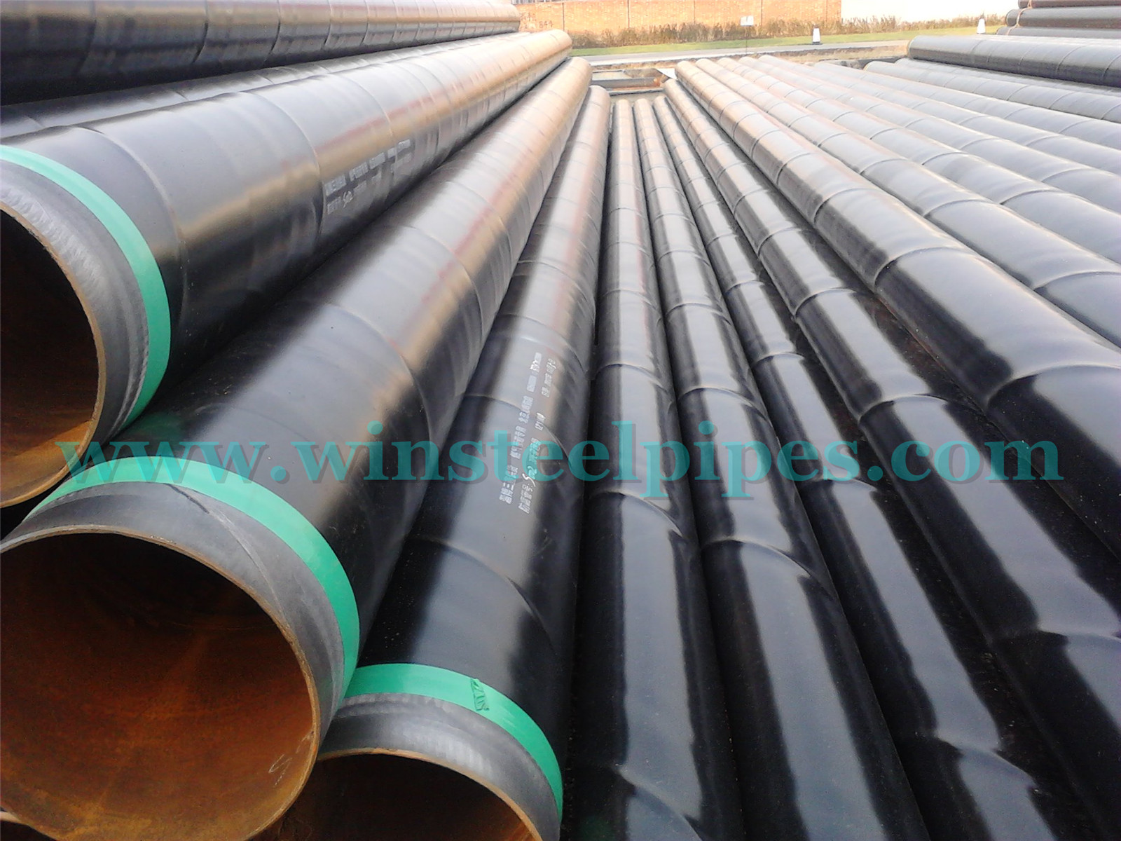 3PE coated steel pipe - ssaw