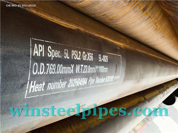 API 5L PSL2 Gr. X56M 769X23