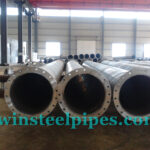 SSAW Steel Pipe with Flange 7